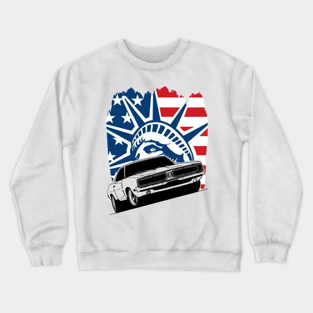 Charger RT 1970 Crewneck Sweatshirt by EtyazaForez